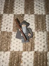 LEGO Lord of the Rings Gandalf Minifigure with Staff & Cape Figurine