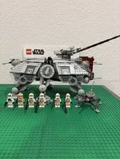LEGO Star Wars AT-TE Walker 75337 W/ Custom Waxer and Boil Read Desc