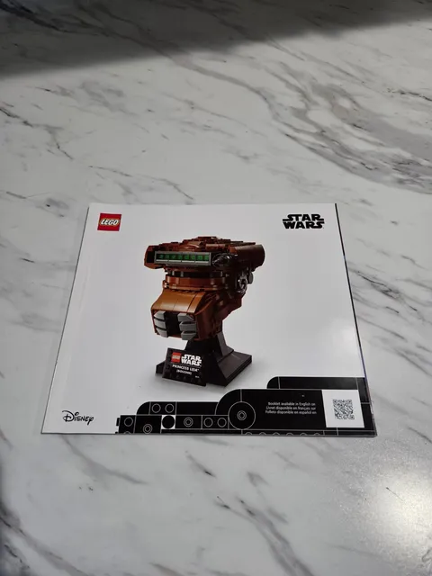 LEGO Star Wars Princess Leia Helmet 75351 Instruction Manual ONLY
