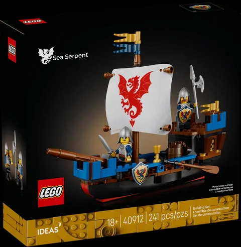 LEGO Ideas Sea Serpent 40912 New Sealed NISB Limited Exclusive Knights *Presale*