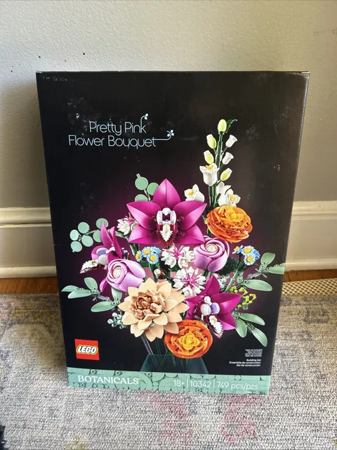 LEGO Botanicals: Pretty Pink Flower Bouquet (10342)