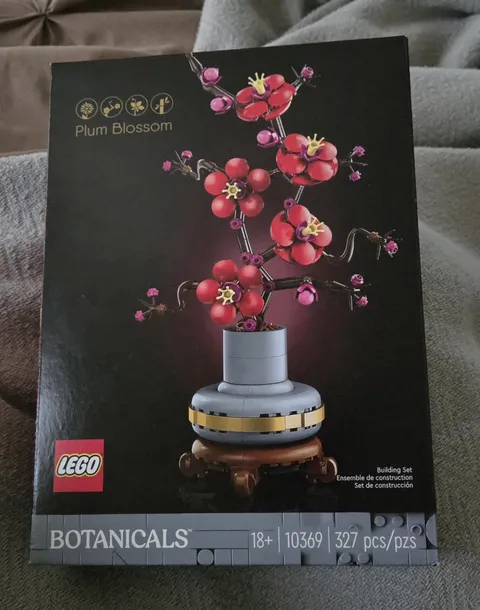 LEGO Botanicals Plum Blossom Building Sets for Adults - Artificial Flower
