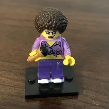 LEGO DISCO DIVA  Series 13 w/ stand & accessories col13-13 from covered display