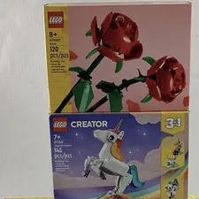 LEGO CREATOR: Magical Unicorn (31140) And Lego Roses 40460