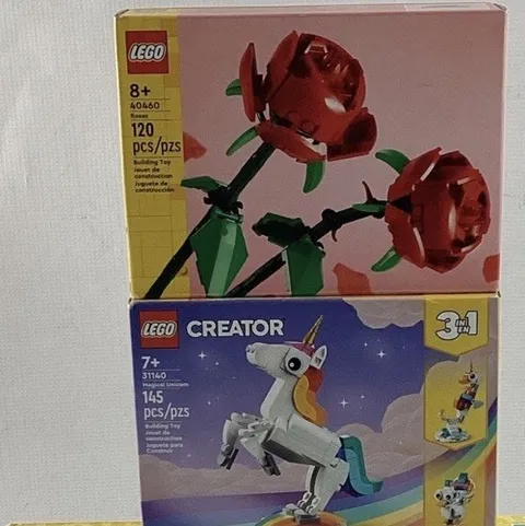LEGO CREATOR: Magical Unicorn (31140) And Lego Roses 40460