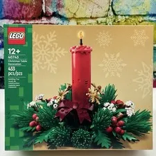 LEGO Christmas Table Decoration 40743 Wreath Candle Holidays 12+ Gift Sealed NEW