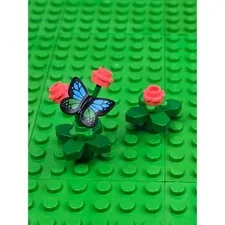 LEGO Butterfly And Flowers