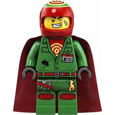 LEGO Hidden Side Douglas Elton Minifigure hs010 Helmet Cap New Genuine