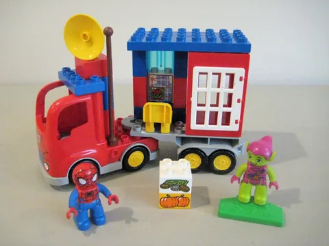 Lego Duplo 10608 Spider Man Truck Adventure Complete