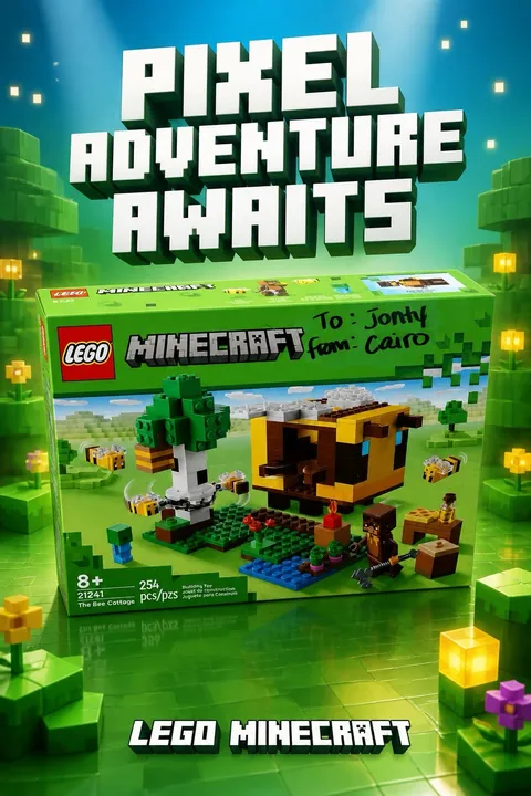 LEGO Minecraft The Bee Cottage 21241 Retired Set NEW SEALED