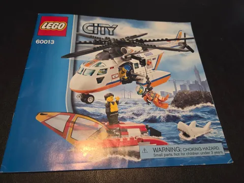 LEGO CITY: Coast Guard Helicopter (60013) - Complete