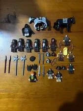 lego lord of the rings mini figure and accessories bulk lot