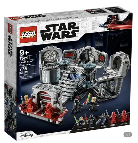 LEGO Star Wars 75291 Death Star Final Duel Emperor Palpatine Retired Set New