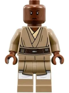 LEGO® Minifigure Star Wars sw0889 Mace Windu (Dark Tan Legs)