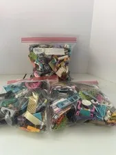 LEGO Friends 2 Pounds of Bricks Pieces Parts Bulk Lot Plus Two Girl Mixed