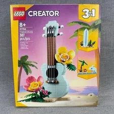 LEGO Creator 3 in 1 Tropical Ukulele 31156 387 Pieces New Sealed Retired