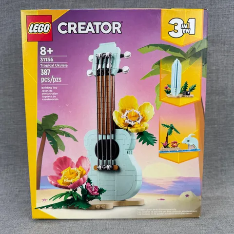 LEGO Creator 3 in 1 Tropical Ukulele 31156 387 Pieces New Sealed Retired