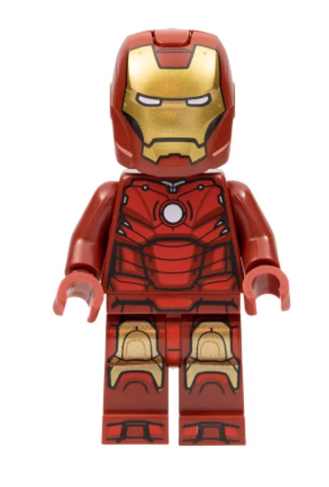 LEGO Iron Man - Mark 3 Armor, Helmet Minifigure New,  sh0825