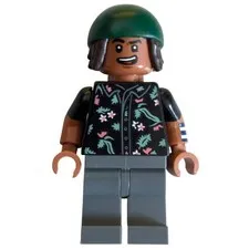 new LEGO One Piece Minifig - Usopp with Dark-Green Bandana