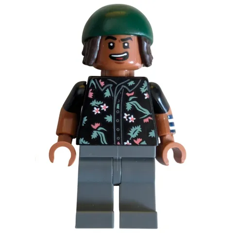 new LEGO One Piece Minifig - Usopp with Dark-Green Bandana