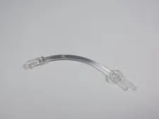 LEGO Trans Clear 1x10 Curved Bar w/ 1x1 Plate Part 4042 O1