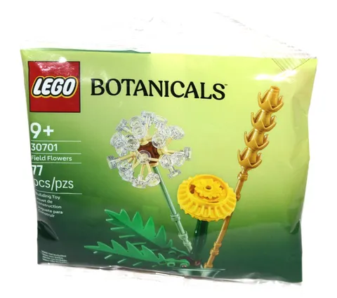 NEW LEGO Botanicals: Field Flowers 30701 Building Toy 77 pieces polybag bag 9+