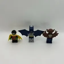 LEGO Batman Minifig Lot Robin Man-Bat DC Comics SH019 SH588 SH086