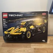 LEGO Technic Bugatti Bolide 42151 Pull Back Complete Set 905 pcs  damaged box