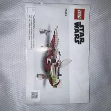 LEGO Star Wars 75333 Obi Wan Kenobi’s Jedi Starfighter Instruction Manual Only￼