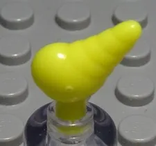 Lego Figure Accessories Shell Neon Yellow