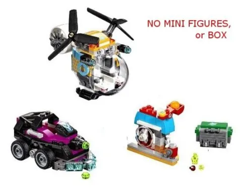 LEGO 41233, 41234 - DC Super Hero Girls - Tank & Helicopter - NO MINI FIGS / BOX