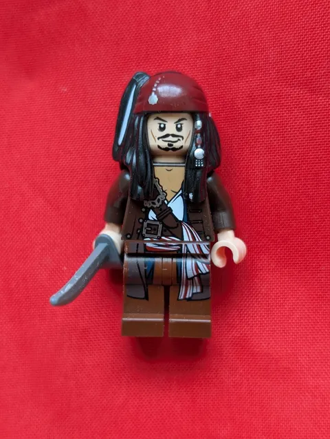LEGO Pirates of the Caribbean Jack Sparrow Minifigure