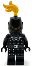 Lego New Serpent Castle Knight Minifigure Figure Yellow Plume