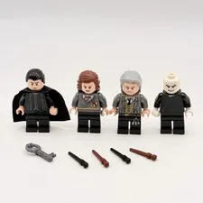 LEGO 4 Minifigures Lord Voldemort, Professor Snape, Argus Filch, Hermoine
