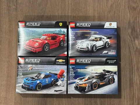 LEGO Speed Champions Lot 4 1974 Porsche 911 Turbo 3.0 75895 75890 Ferrari F40 ++