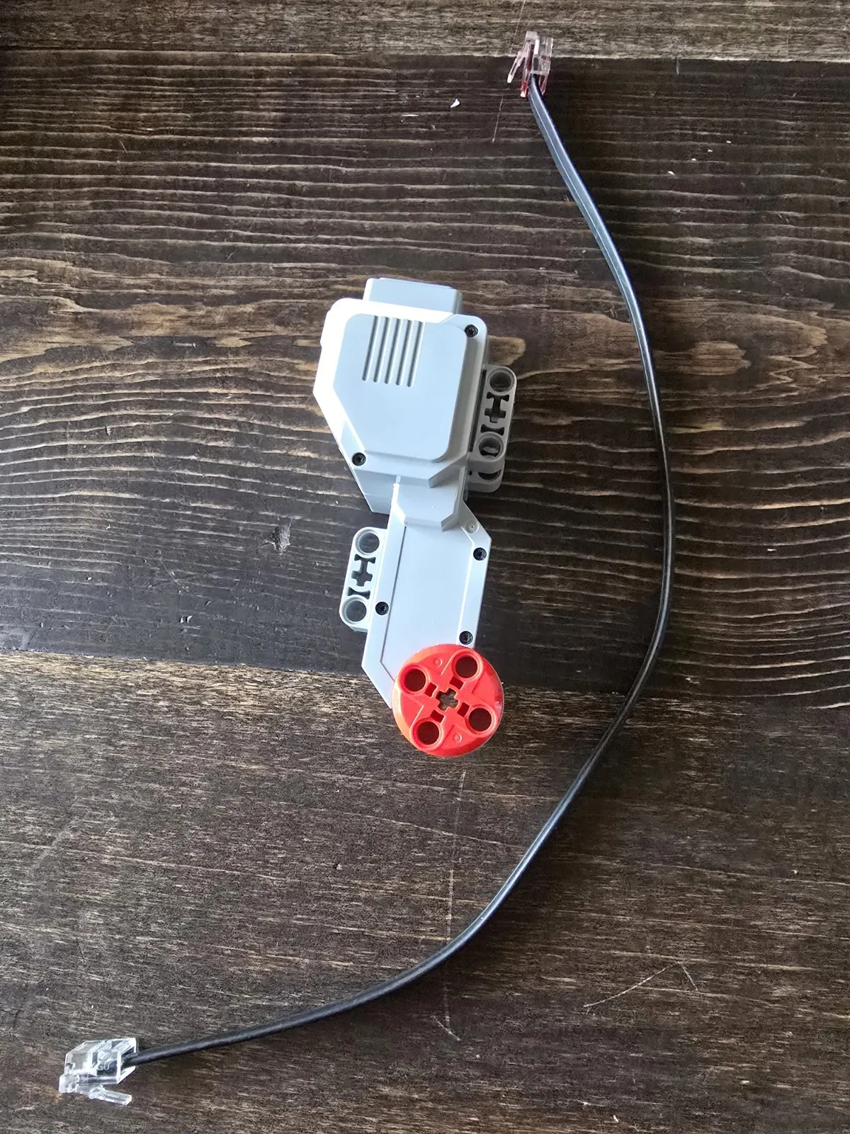 LEGO EV3 Power Functions Motor Element Gray Red Plastic with Cable 