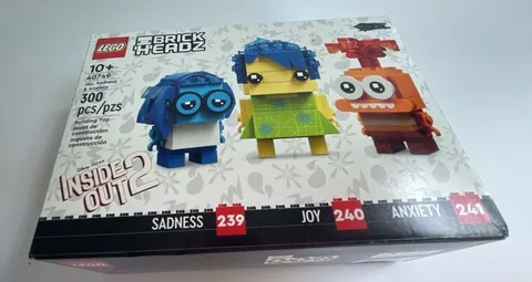 LEGO BrickHeadz Inside Out 2 Joy, Sadness & Anxiety 40749