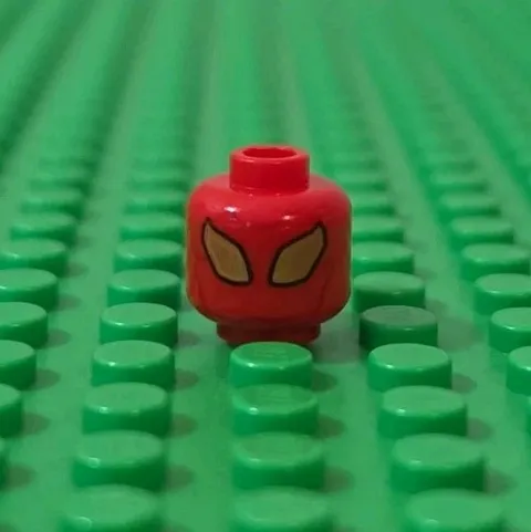 LEGO Marvel Iron Spider Minifigure HEAD REPLACEMENT ONLY sh0640 sh640 Set 76151