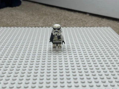 LEGO Star Wars Stormtrooper Minifigure White & Black Plastic Single Figure