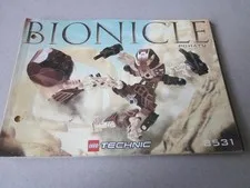 Lego Building Instructions Instruction Bionicle 8531 Pohatu