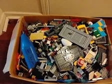 LEGO Bulk Lot Mixed Bricks & Pieces, 34lb