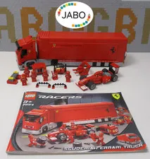 (AH 3) Lego 8654 Scuderia Ferrari Truck with BA