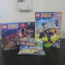 LEGO Brand New Sonic Bundle : Shadows Escape, Cyclone Vs Metal Sonic, Kiki Poly