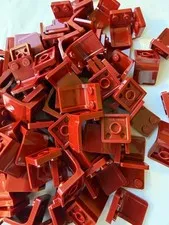 LEGO- NEW-#4079-DARK RED-UTENSIL SEAT/ CHAIR 2 X 2  -10 PIECES