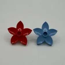 LEGO DUPLO Plant Flower Replacement Parts Lot of 2 Genuine LEGO Pieces