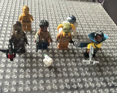 LEGO Star Wars Minifigure Lot milPlastic 5+
