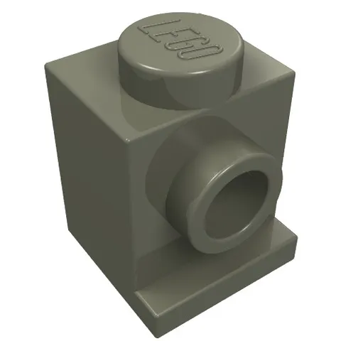 LEGO Part 4070 - Dark Gray Brick Special 1 x 1 with Headlight