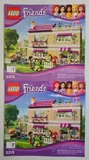 LEGO 3315 Book 1 & 2 Friends Olivia’s House Instructions Booklet Manuals Only