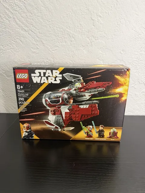 LEGO Star Wars: Ahsoka's Jedi Interceptor (75401) New Sealed
