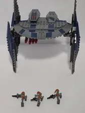 LEGO Star Wars Hyena Droid Bomber 8016 RETIRED Set with Droid Minifigures